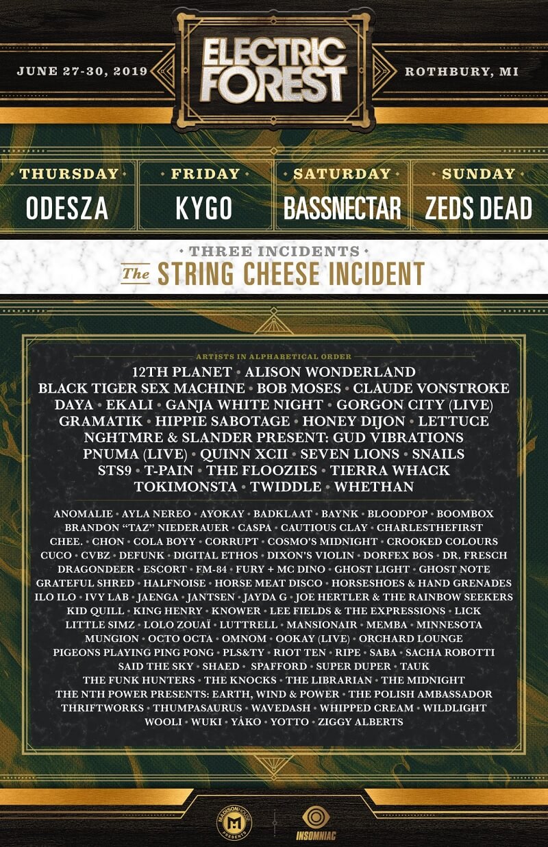 Cheap Electric Forest Festival Tickets 2022 Lineup, Discount Coupon