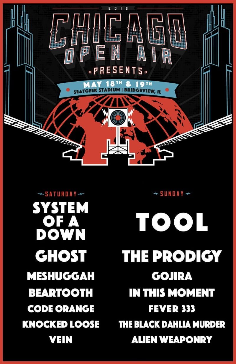 Chicago Open Air Festival 2019 Lineup