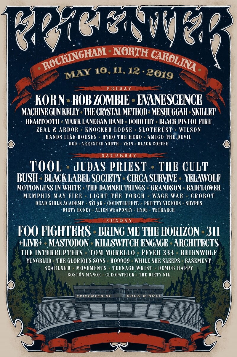 Epicenter Festival Lineup 2019