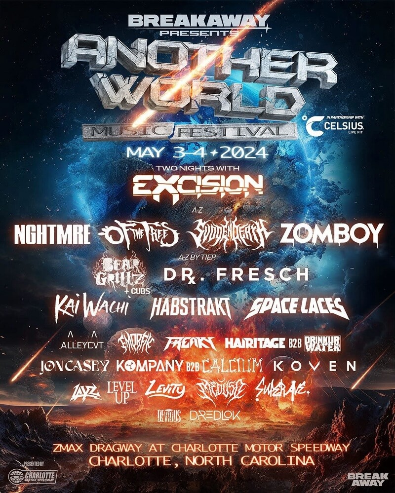 Breakaway Music Festival Another World Lineup 2024