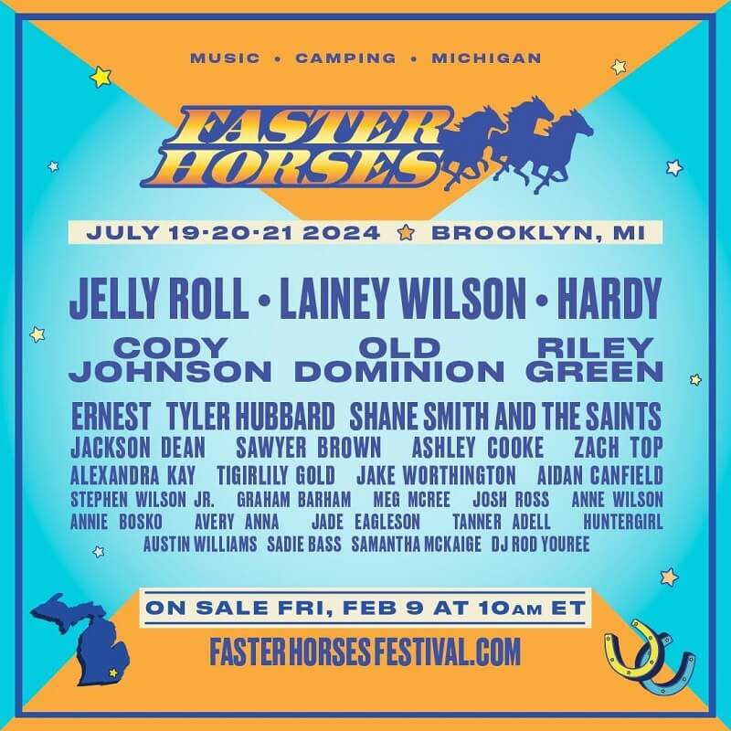 Faster Horses Festival 2024 Lineup