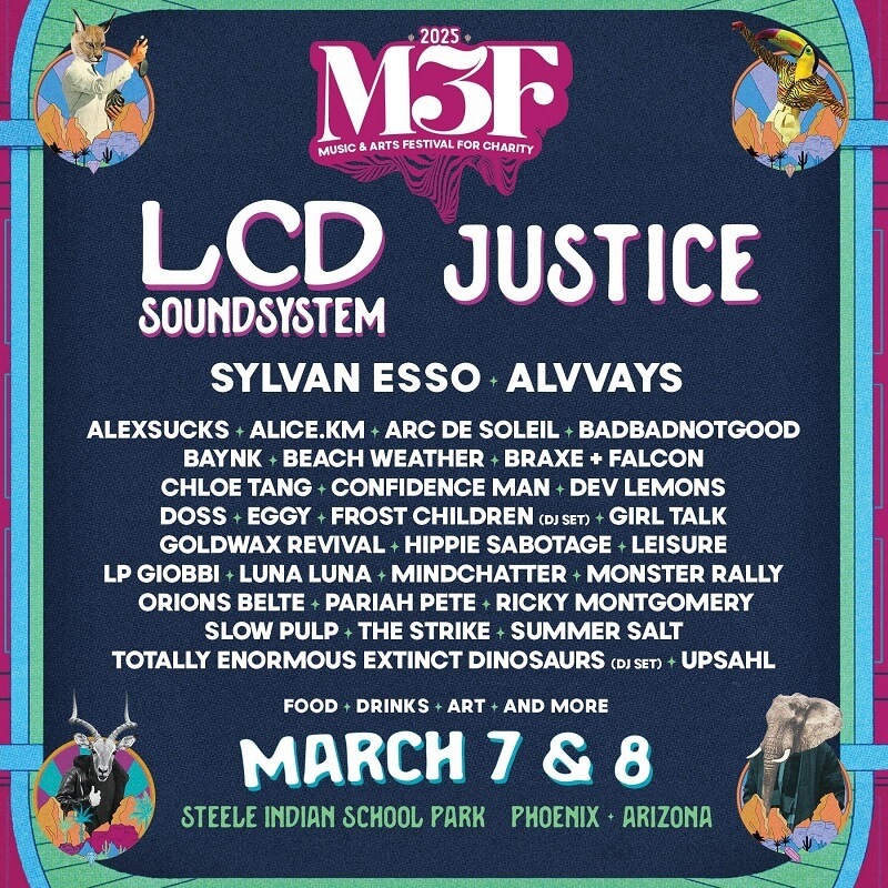 M3F Festival Lineup 2025