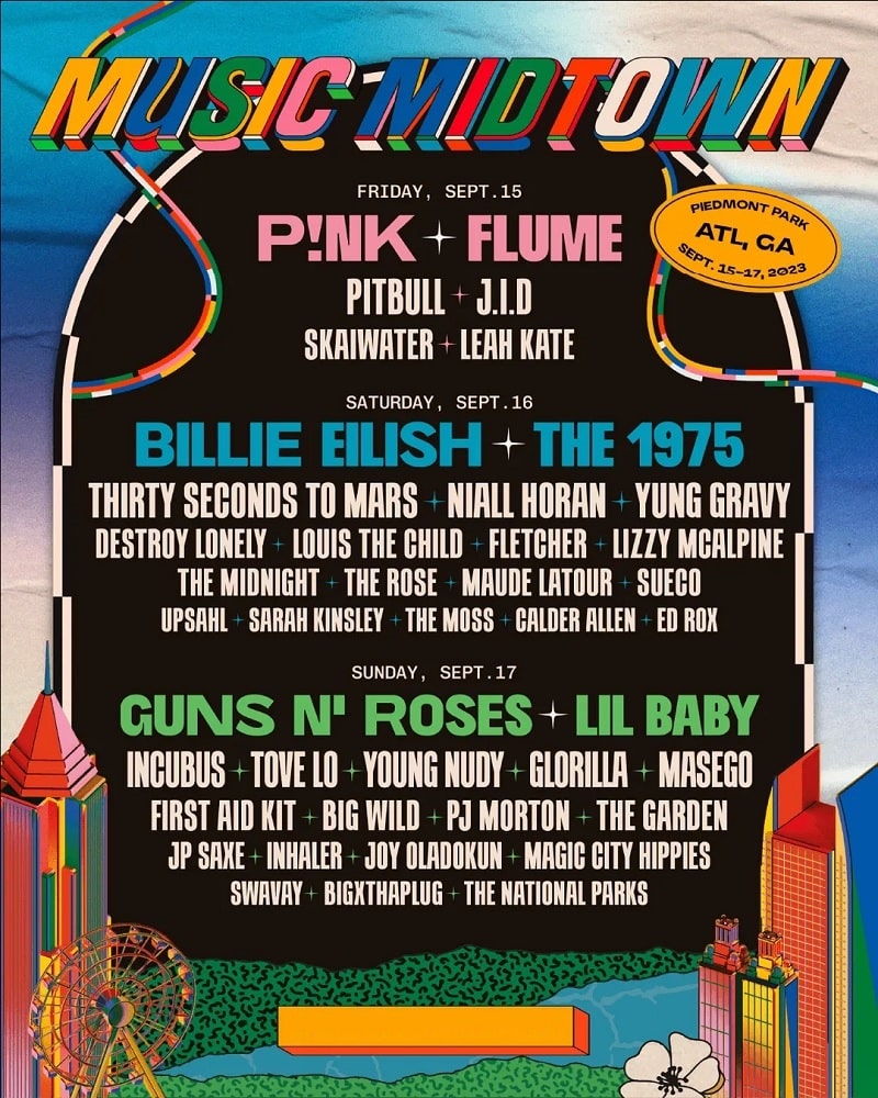 Music Midtown Festival Lineup 2023