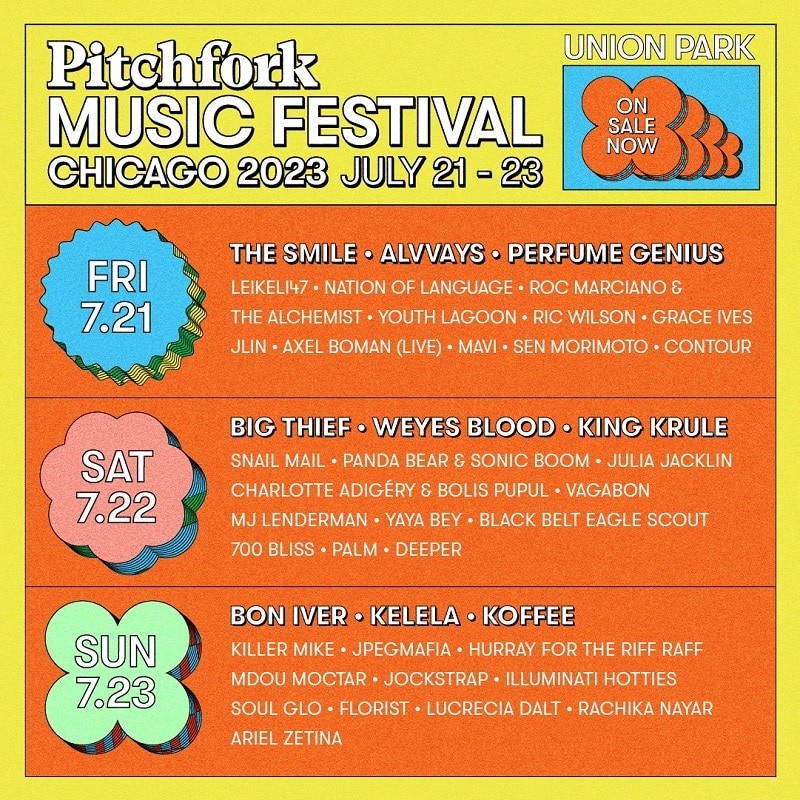 Cheap Pitchfork Music Festival Tickets 2024 Lineup, Discount Coupon