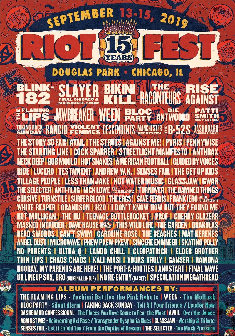 Cheap Riot Fest Chicago Tickets Riot Fest Chicago 2020 Discount