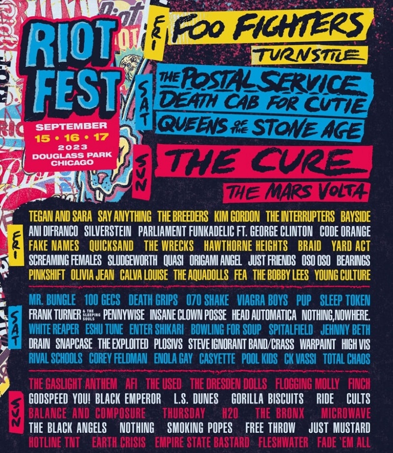 Cheap Riot Fest Tickets 2024 Lineup, Discount Coupon / Promo Code