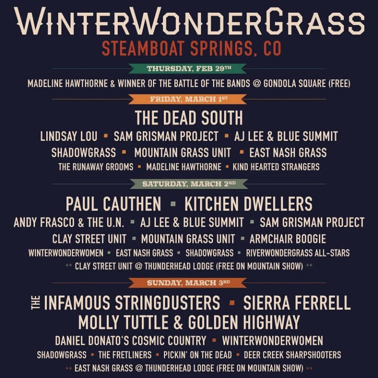 Cheap WinterWonderGrass Festival Tickets 2024 Lineup, Discount Coupon