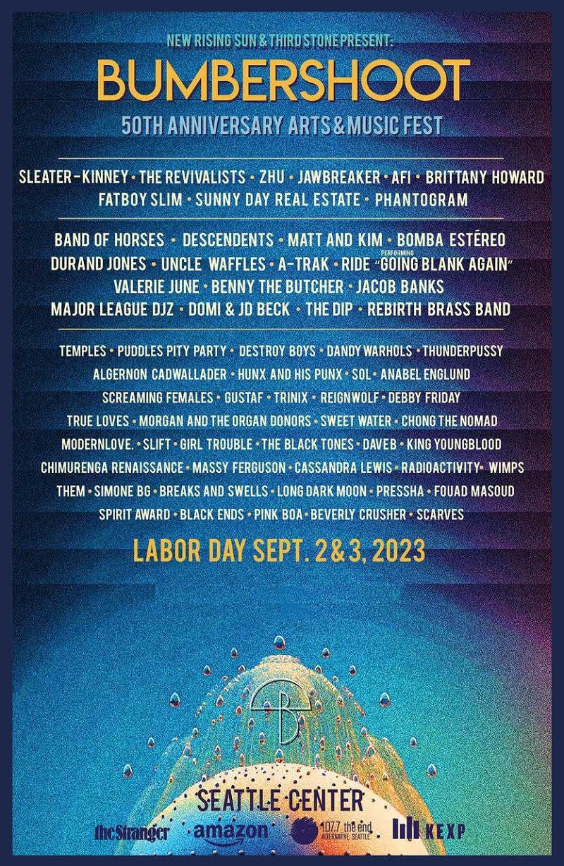 Bumbershoot Festival Lineup 2023