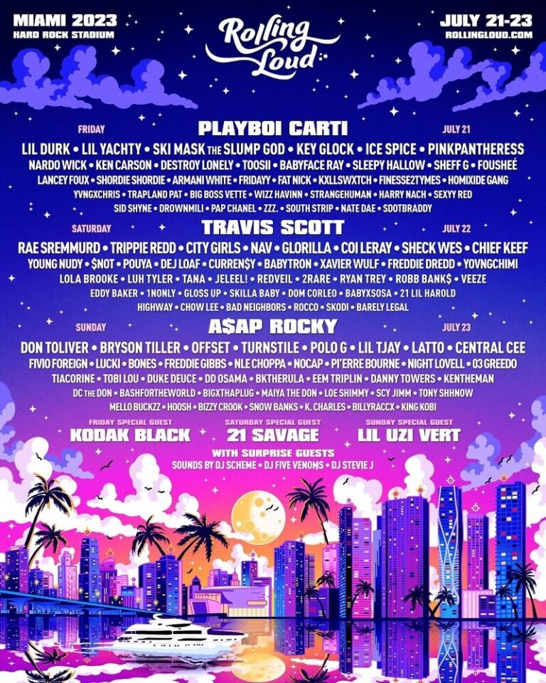 Cheap Rolling Loud Festival Tickets 2023 Lineup, Discount Coupon