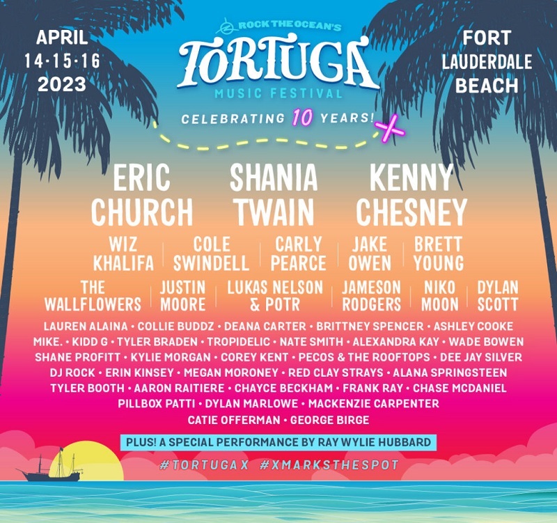 Tortuga Festival Lineup 2023