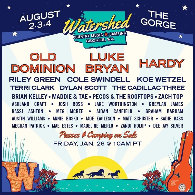 Watershed Festival Lineup 2022