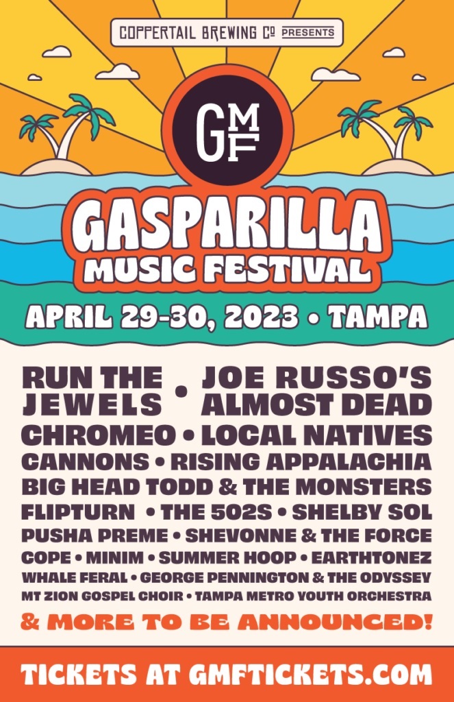 gasparilla music festival lineup 2023