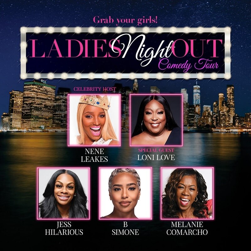 Ladies Night Out Comedy Tour Lineup 2023