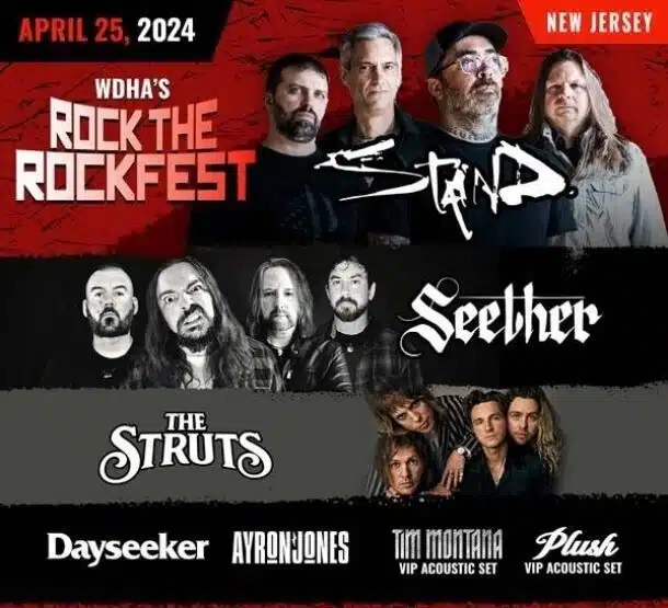 WDHA's Rock the Rock Fest Lineup 2024