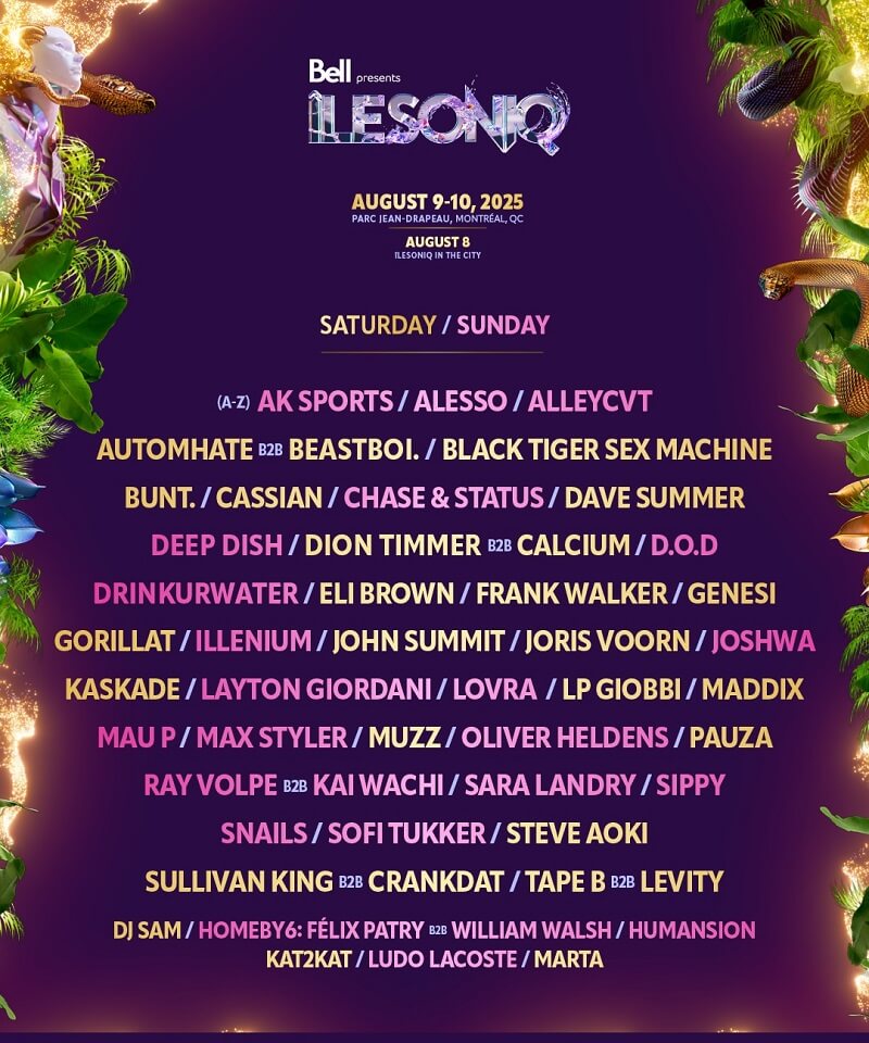 Ilesoniq Lineup 2025