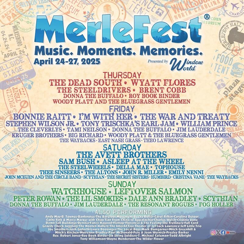 Merlefest Lineup 2025