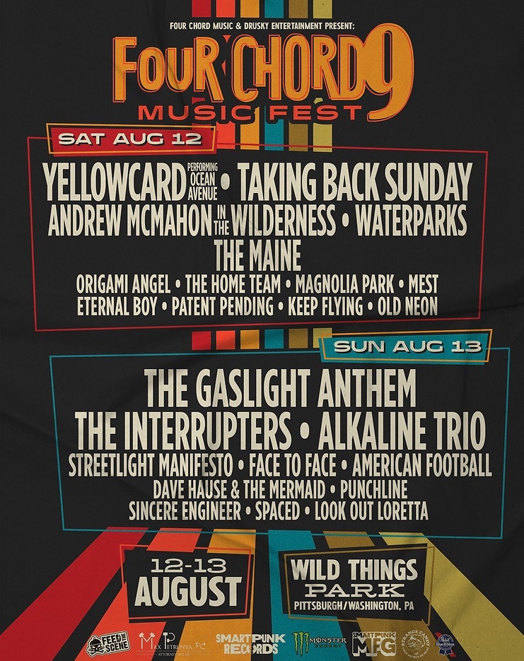 Four Chord Music Festival Lineup 2023