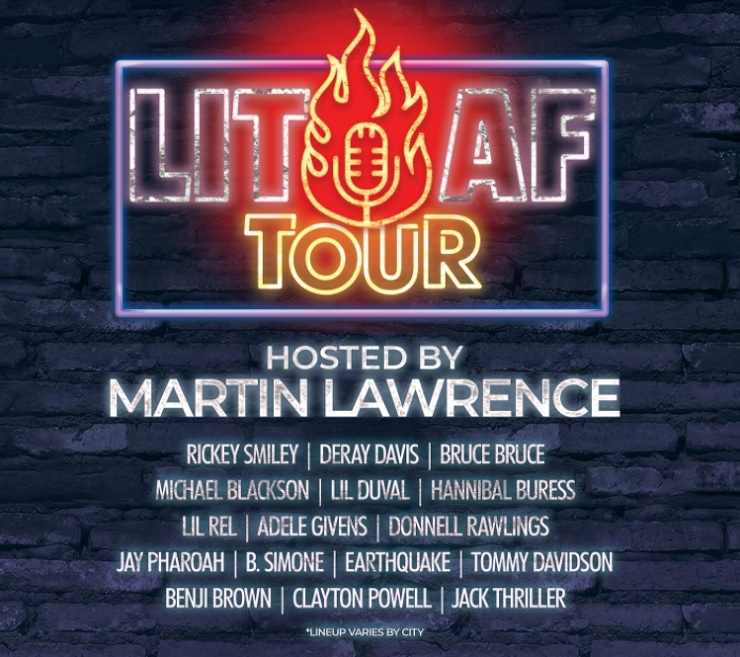 LIT AF Tour Lineup 2021