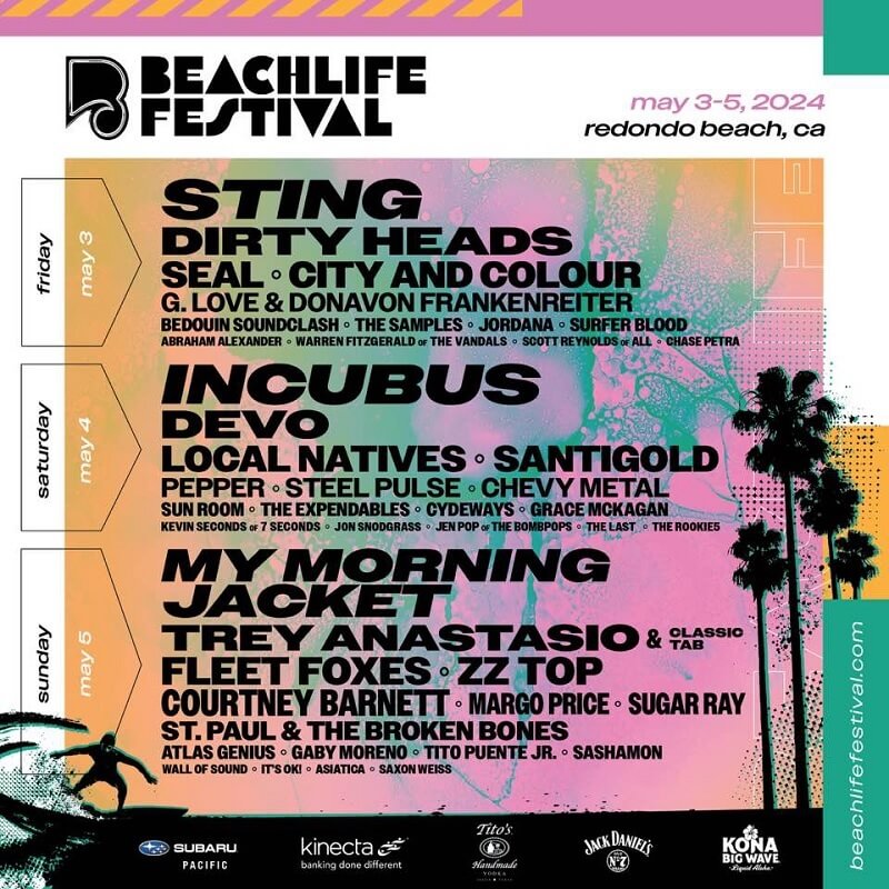 BeachLife Festival 2024 Lineup