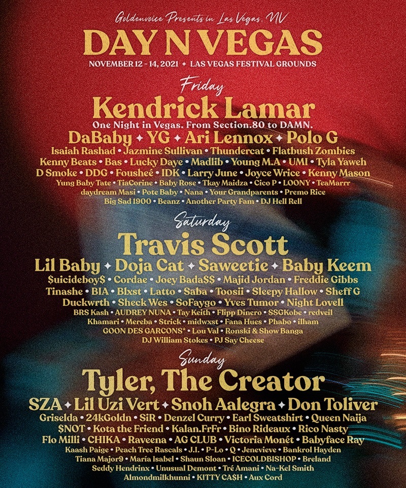 Day N Vegas Lineup 2021