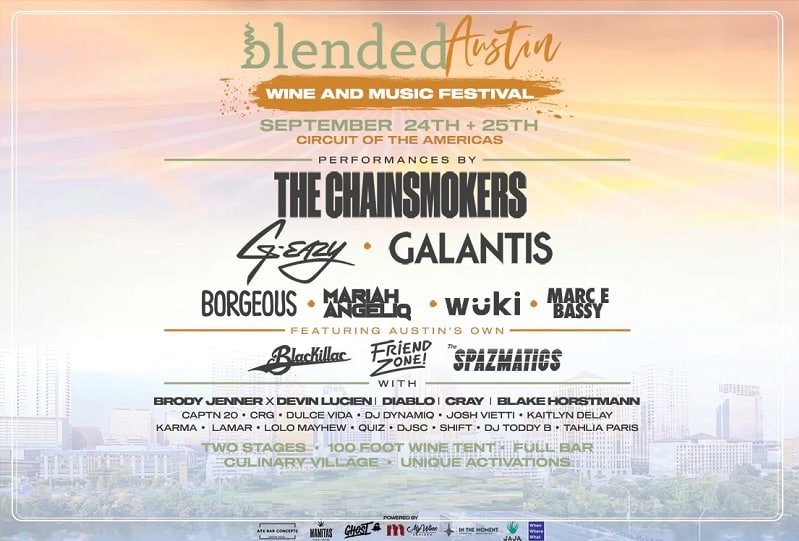 Blended Austin Lineup 2022