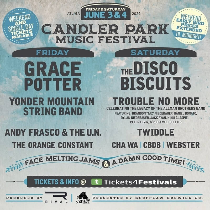 Candler Park Music Festival Lineup 2022