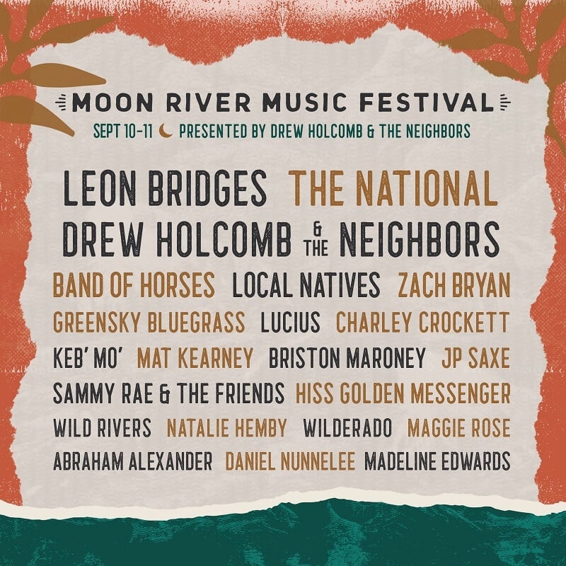 Moon River Music Festival Lineup 2022