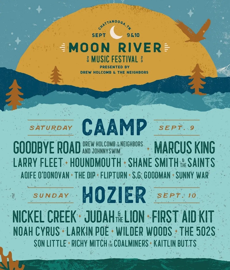 Moon River Music Festival Lineup 2023