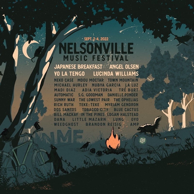 Nelsonville Music Festival Lineup 2022