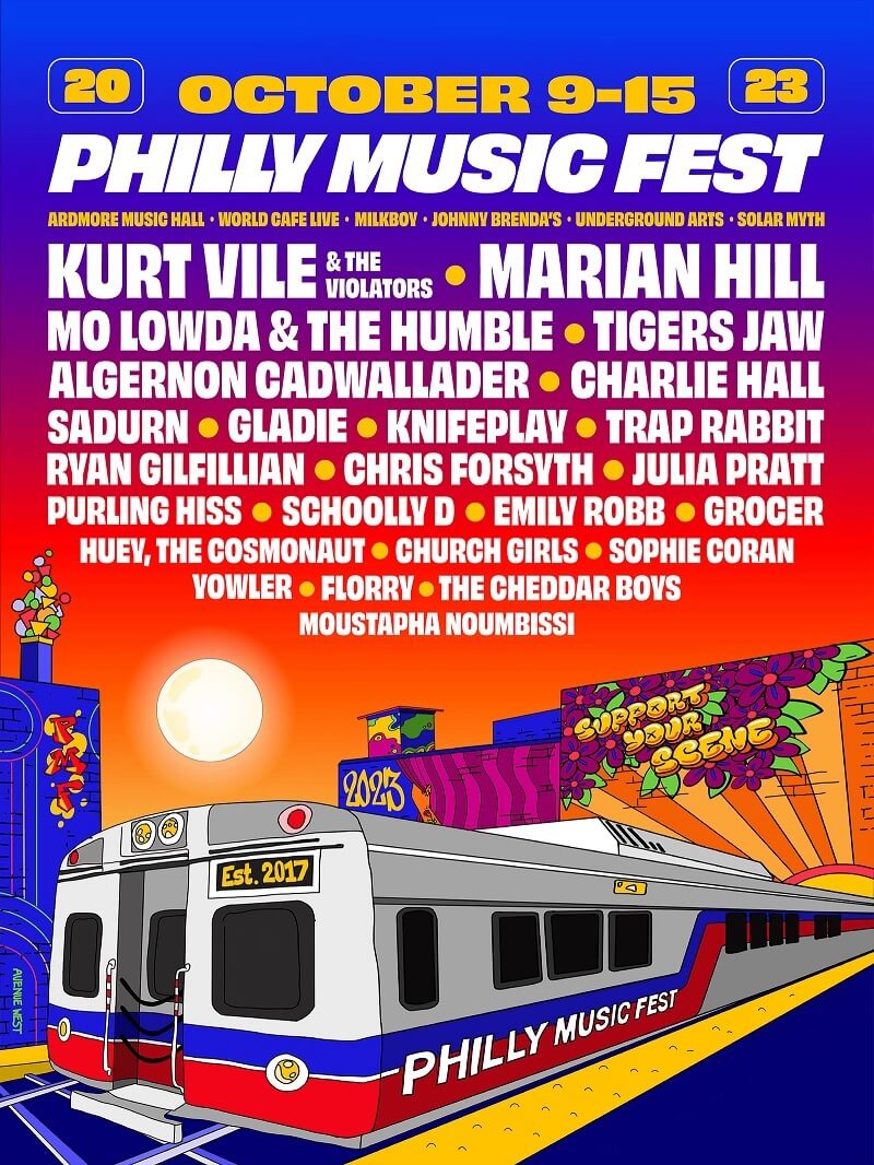 Philly Music Fest Lineup 2023
