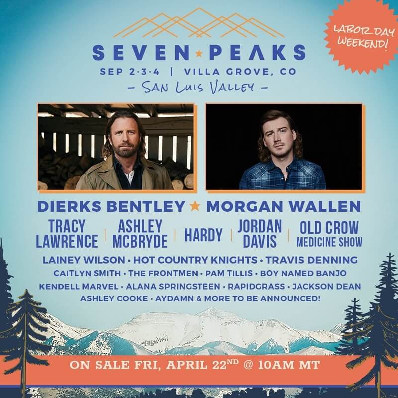 Seven Peaks Festival Lineup 2022