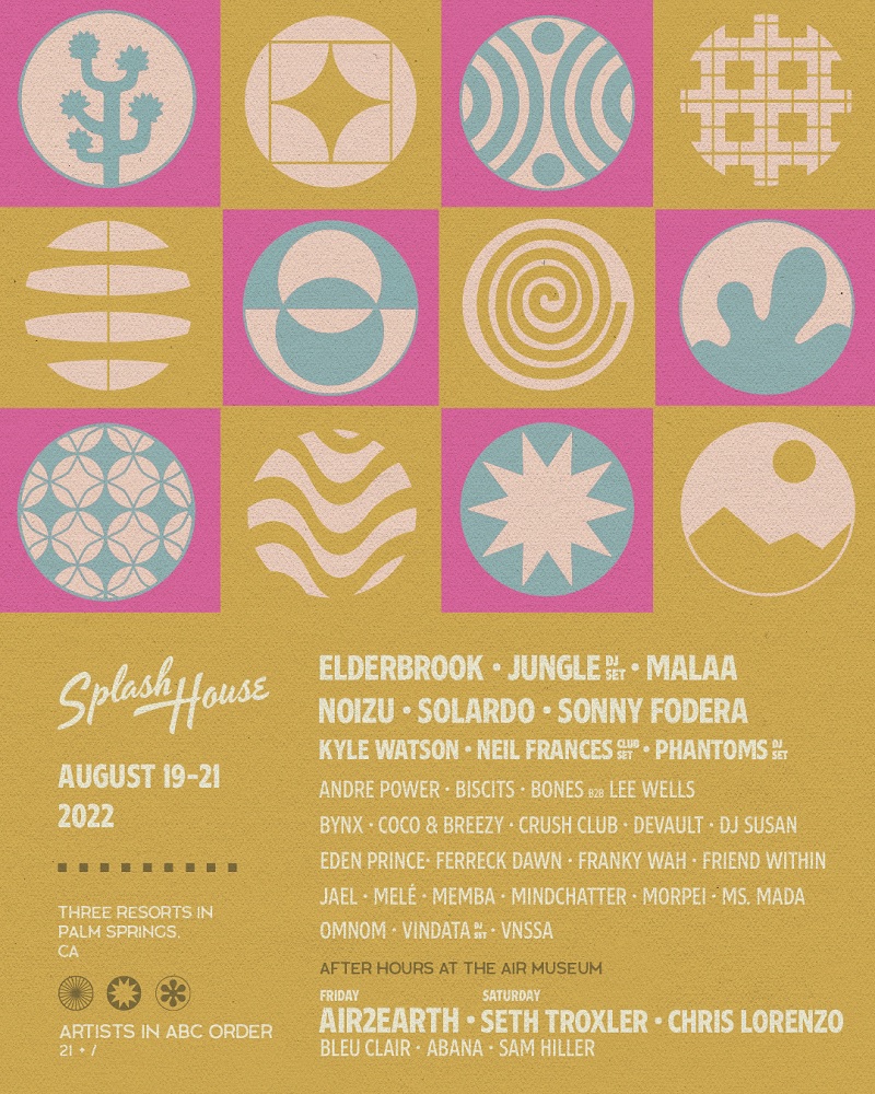 Cheap Splash House Tickets 2023 Lineup, Discount Coupon / Promo Code