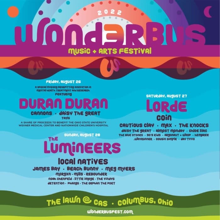 Cheap Wonderbus Music and Arts Festival Tickets 2022 Lineup/ Promo