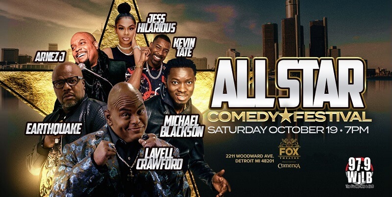 All-Star Comedy Festival Lineup 2024