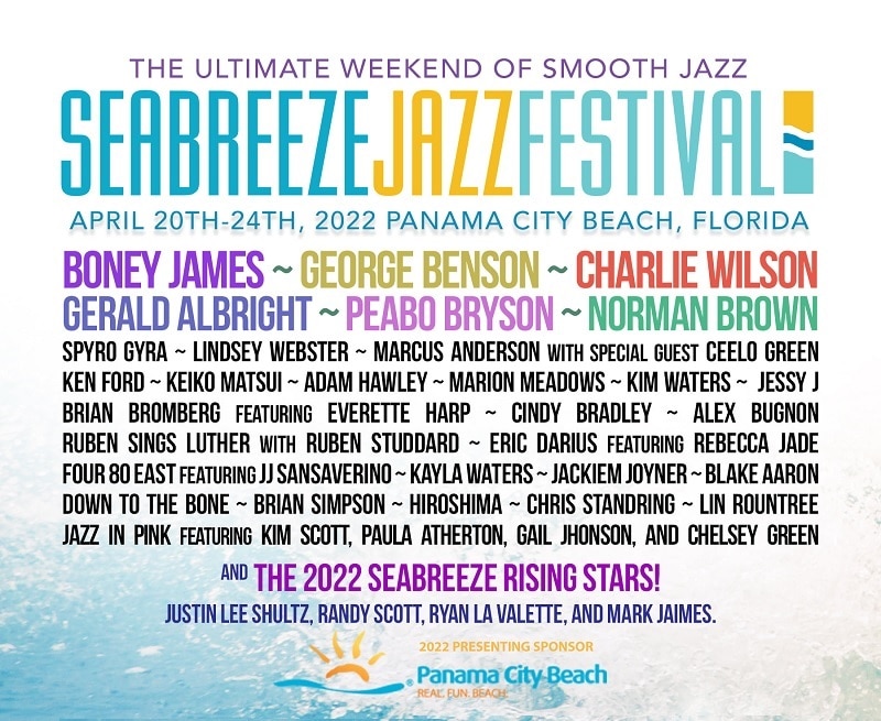 Seabreeze Jazz Festival Lineup 2022