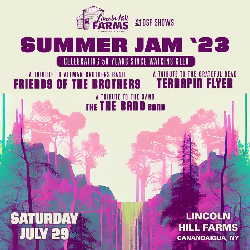 Watkins Glen Summer Jam Lineup 2023