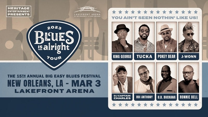 Big Easy Blues Festival Lineup 2023