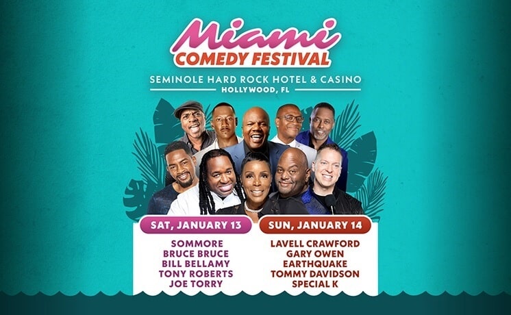 Miami Comedy Festival Lineup 2024