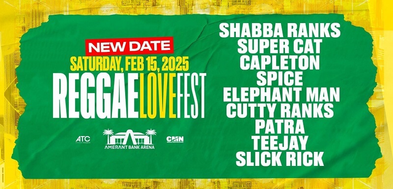 Reggae Love Fest Lineup 2025