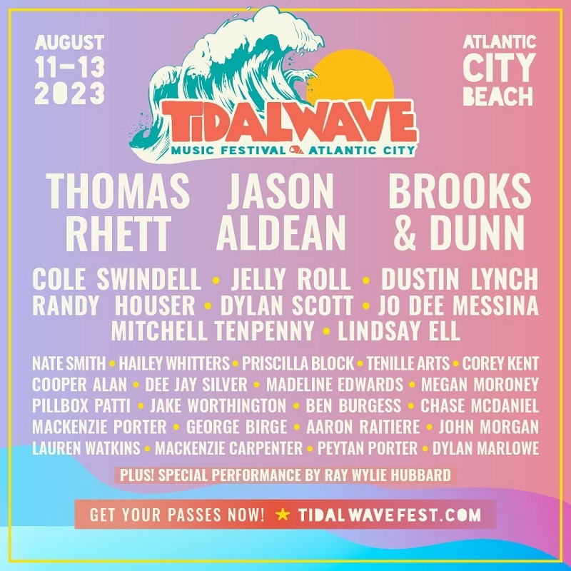 Tidal Wave Music Festival Lineup 2023