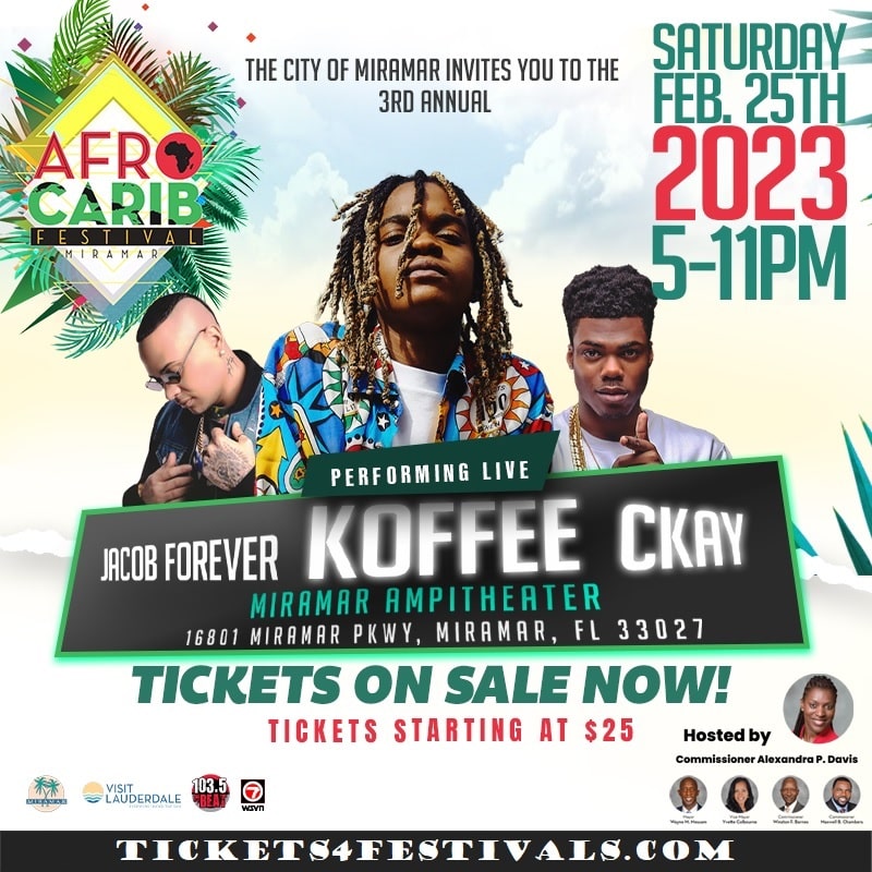 Afro-Carib Festival Lineup 2023