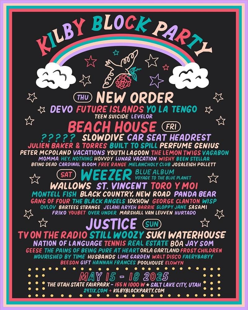 Kilby Block Party Lineup 2025