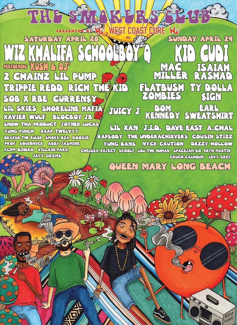 The Smokers Club Festival Lineup 2022