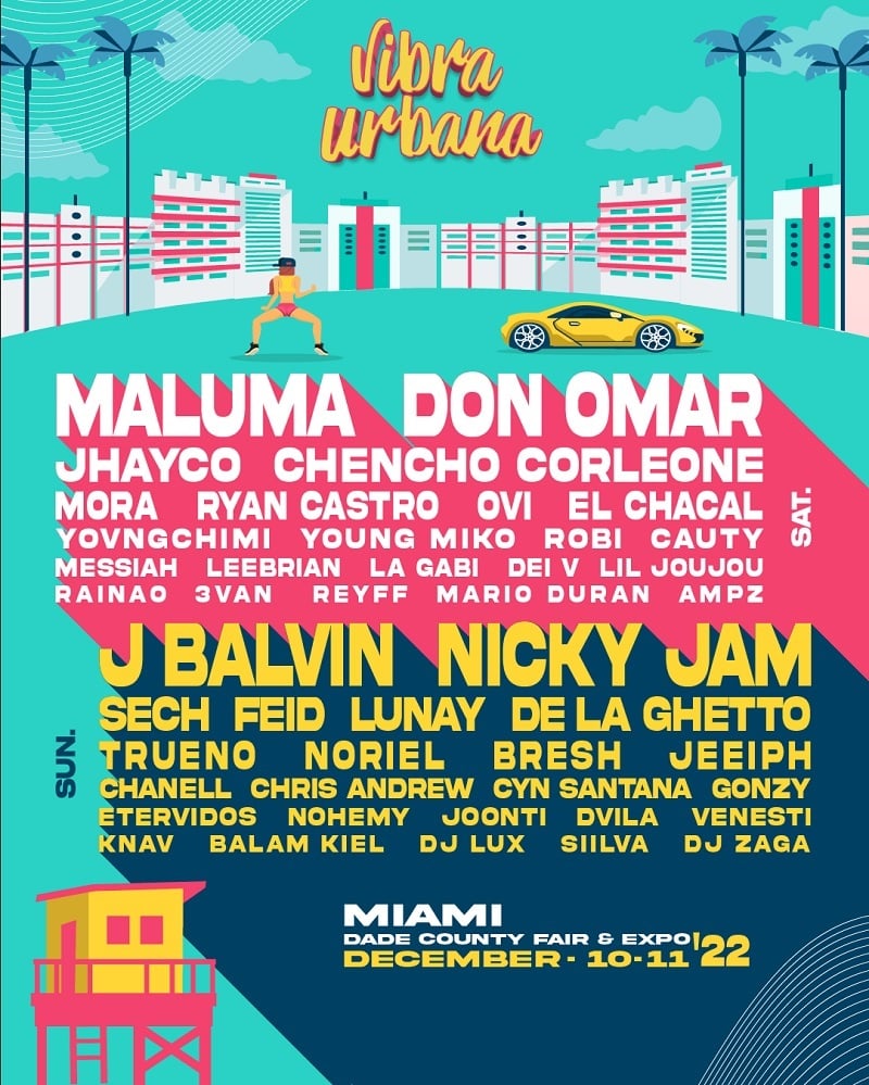 Cheap Vibra Urbana Music Fest Tickets 2023 Lineup, Discount Coupon