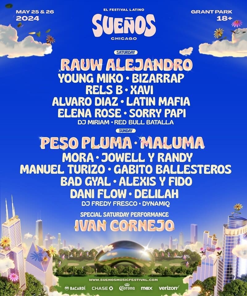 Suenos Music Festival 2024 Lineup