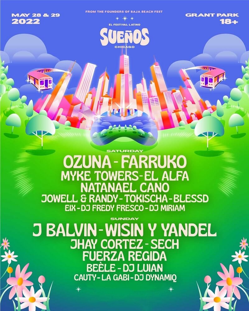 Suenos Music Festival Lineup 2022