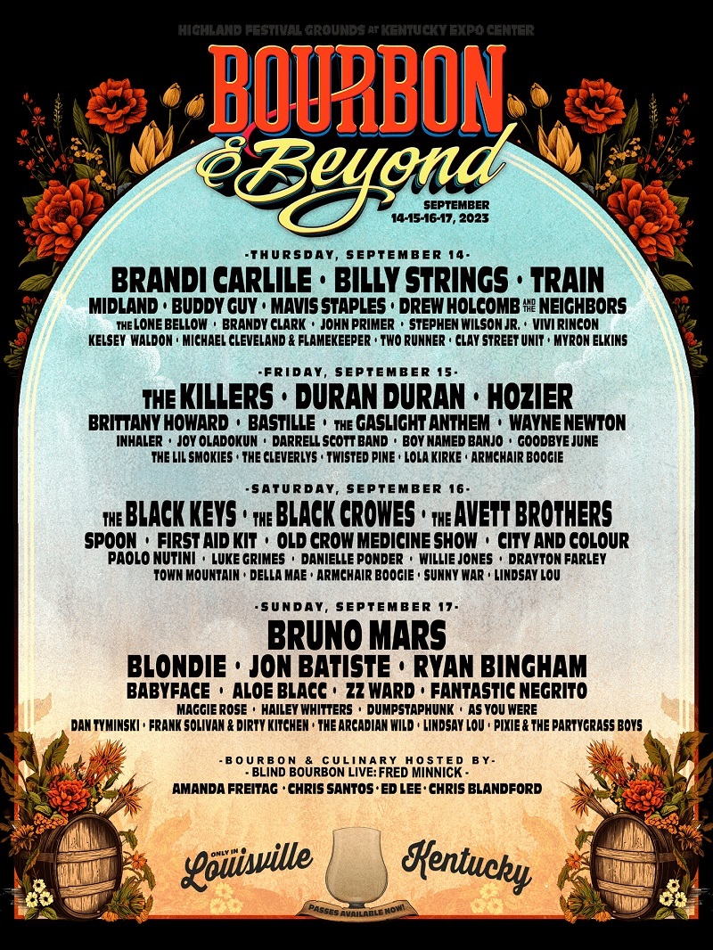 Bourbon & Beyond Festival Lineup 2023