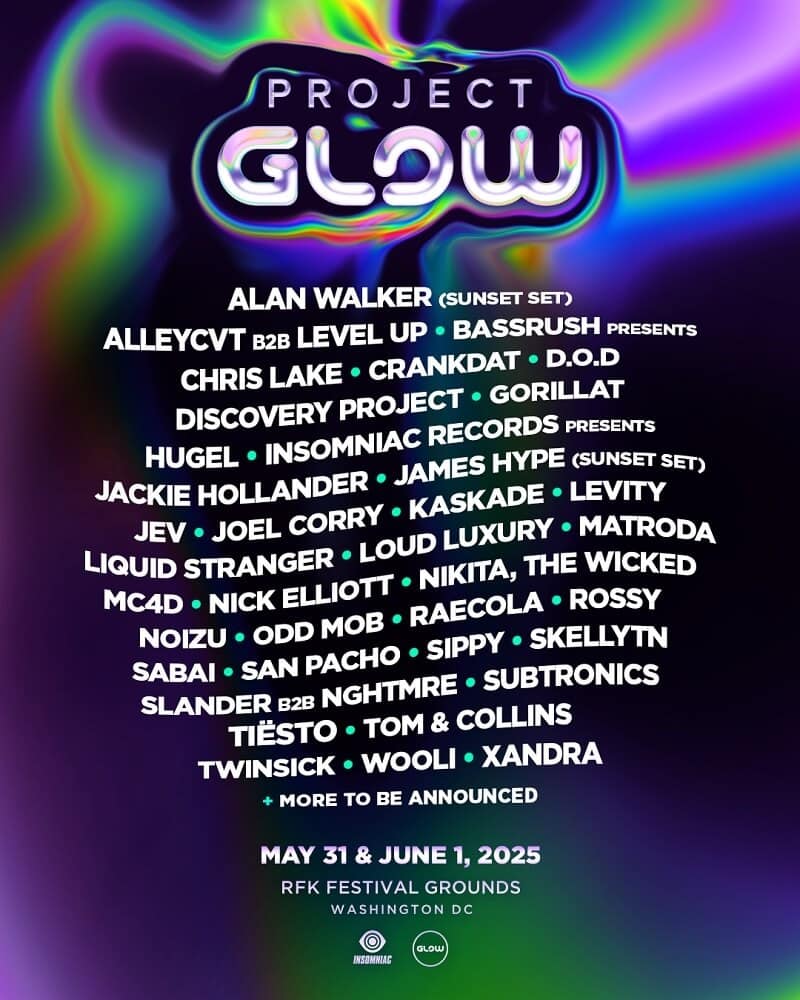 Project GLOW Lineup 2025