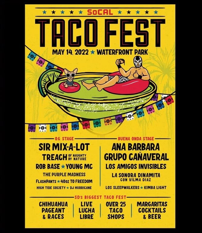 SoCal Taco Fest Lineup 2022