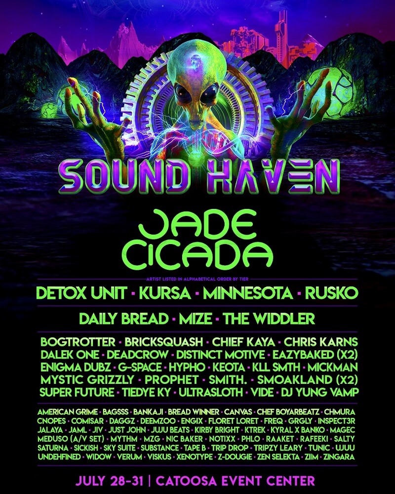 Sound Haven Festival Lineup 2022